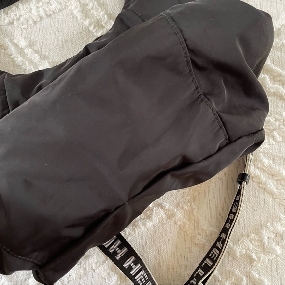 Zara Nylon Tote Bag With Text Detail - Picture 9 of 11